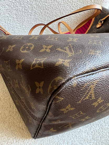 Louis Vuitton Neverfull GM Monogram Pivoine Interior (RRP £1,470)