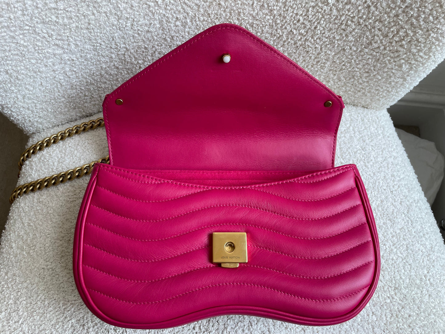 Louis Vuitton New Wave MM Bag in Pink