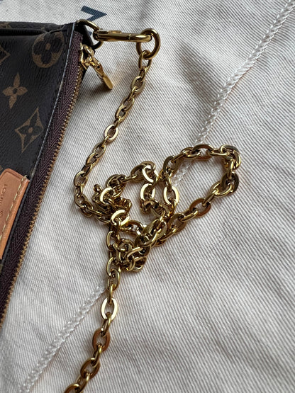 Louis Vuitton Multi Pochette Accessoires Rose Chiaro (RRP £2030)
