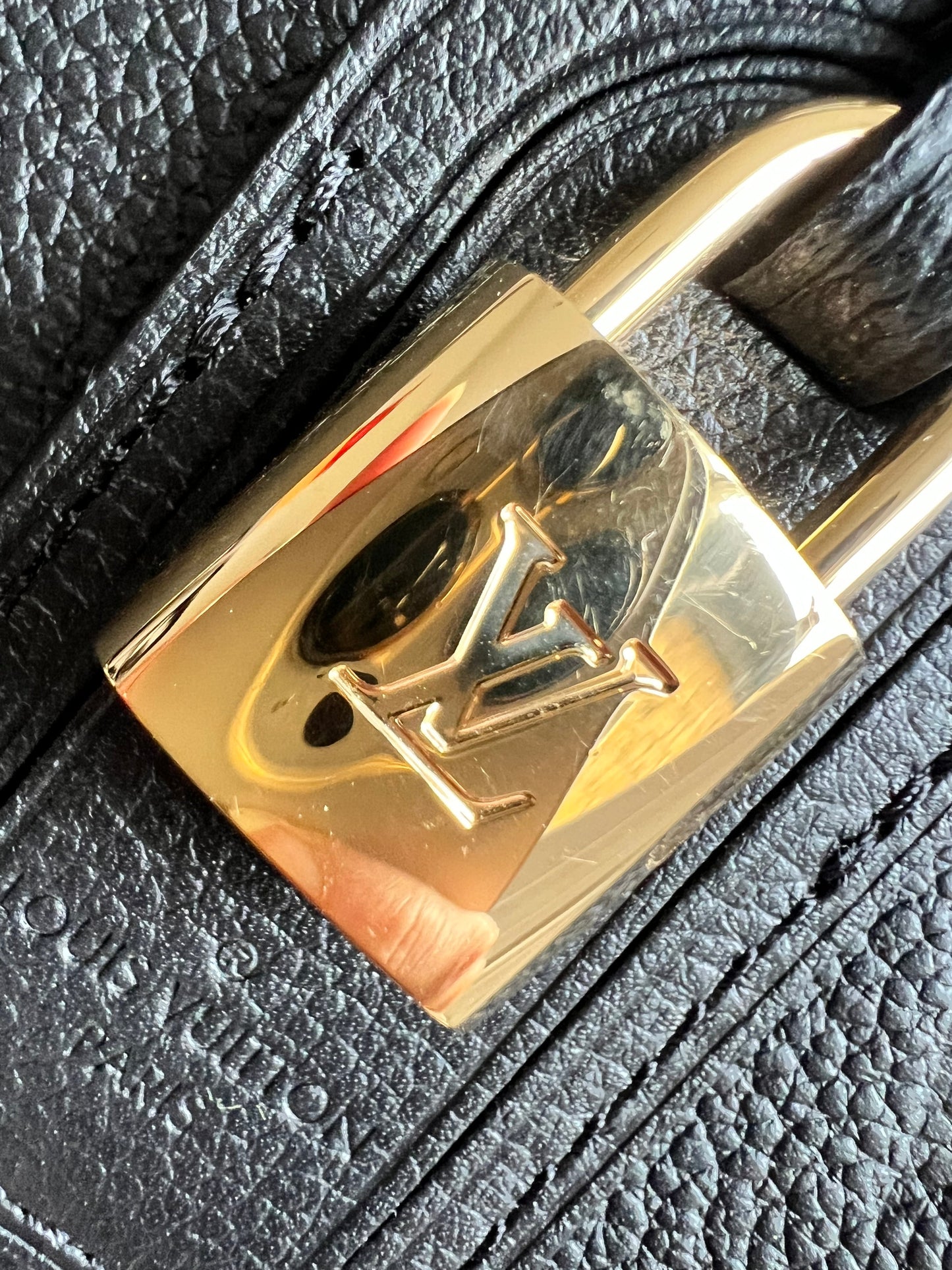 Louis Vuitton Petit Palais Black Empreinte (RRP £2,350)