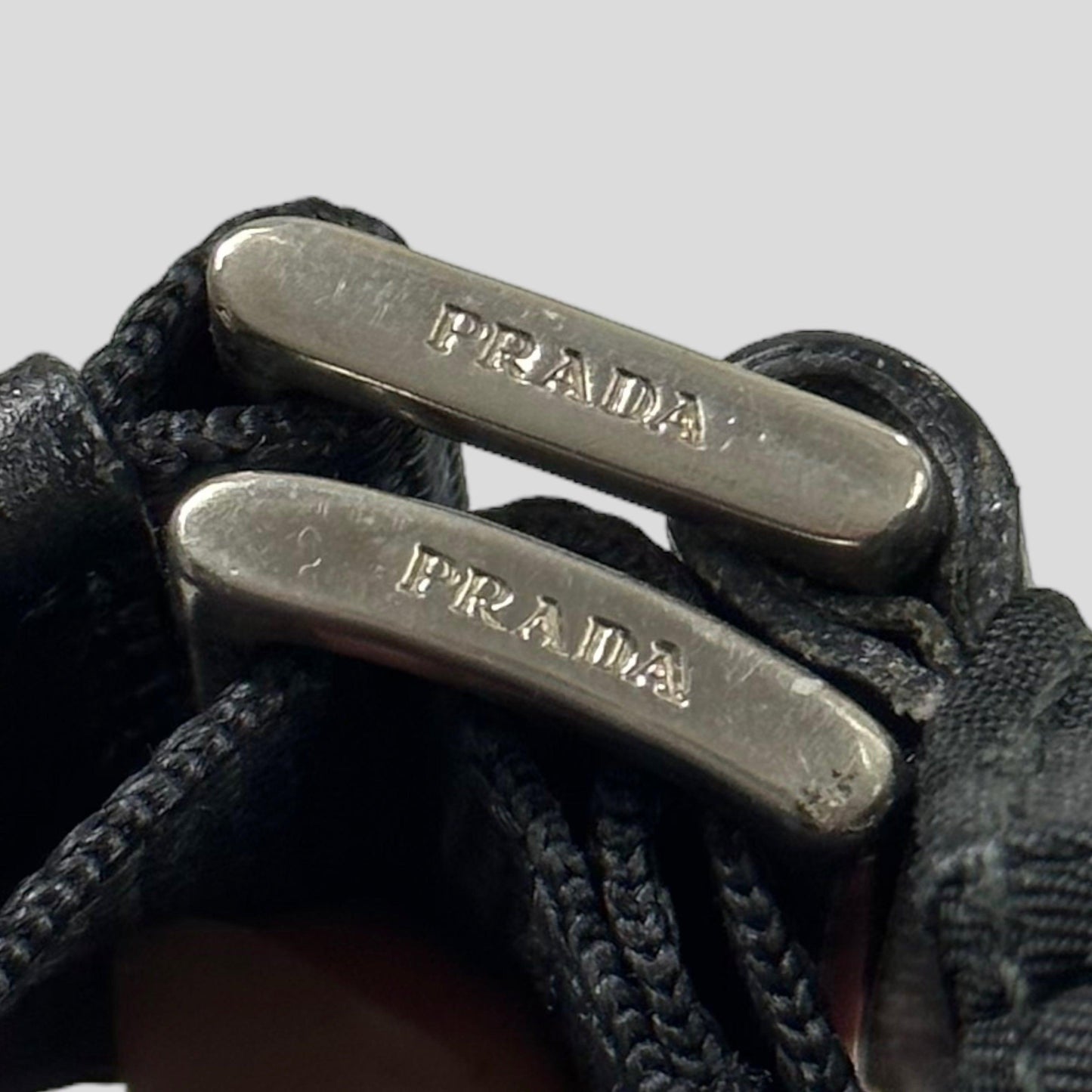 Prada Milano 00’s Nylon Rectangle Crossbody Bag