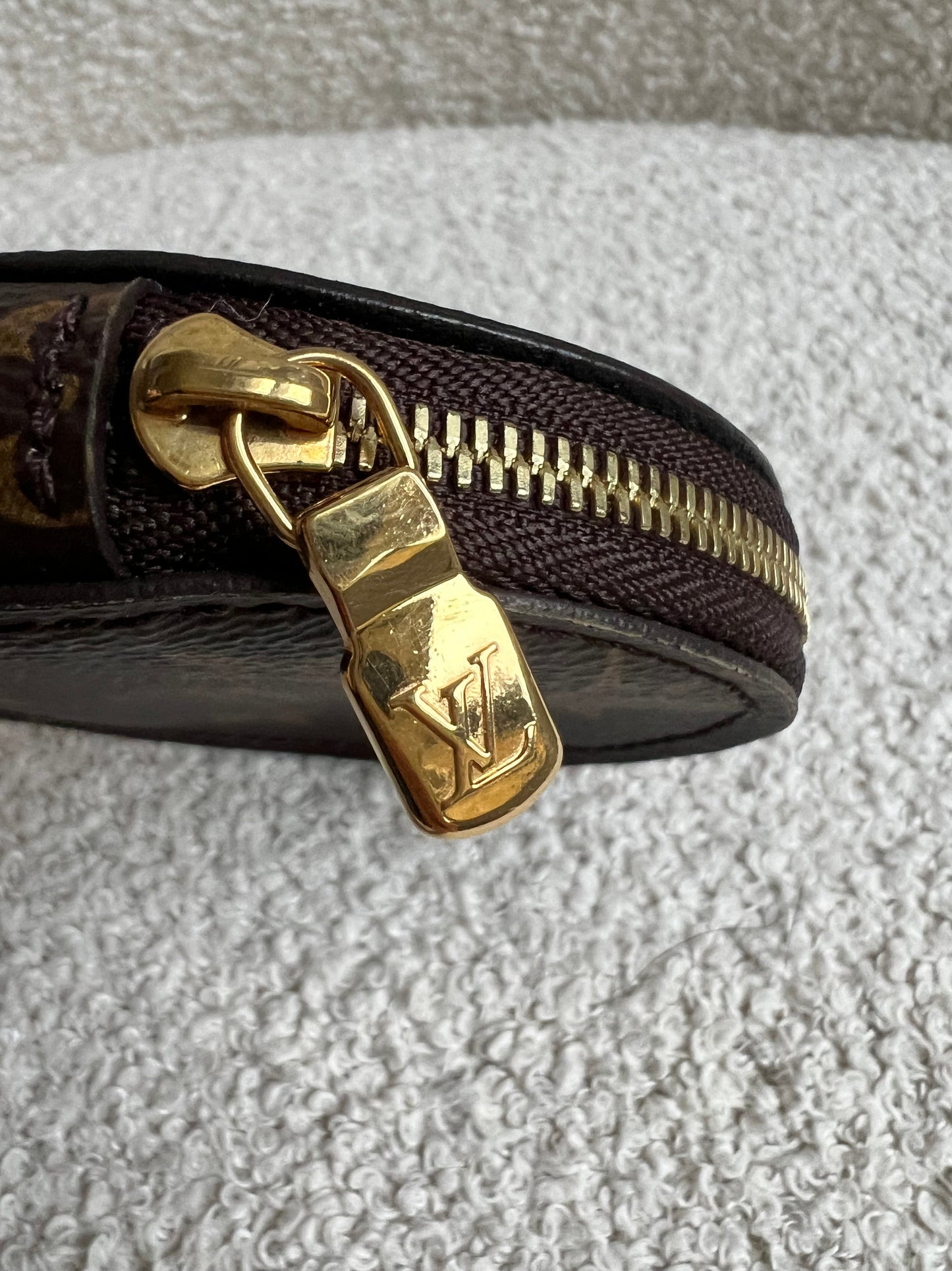 Louis Vuitton Round Coin Purse Monogram