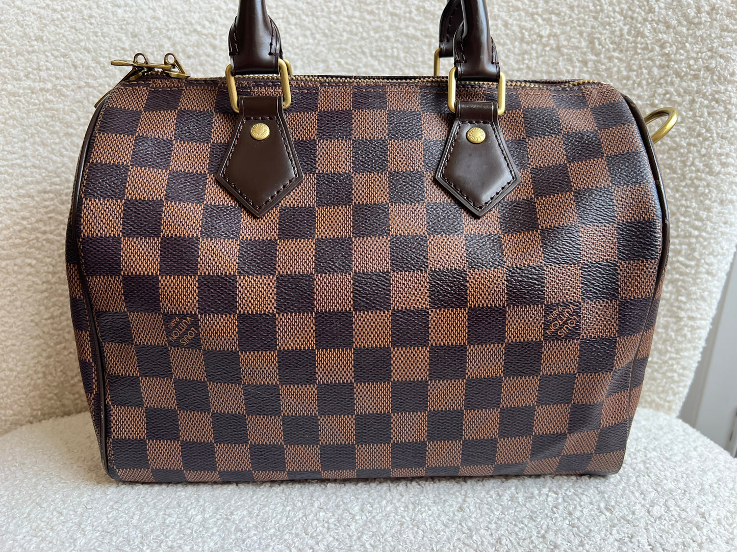 Louis Vuitton Speedy 25 Bandouliere Damier Ebene (RRP £1,440)