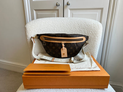 Louis Vuitton High Rise Bumbag in Monogram Canvas (RRP £1470)