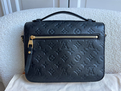 Louis Vuitton Pochette Metis Black Empreinte (RRP £2,200)