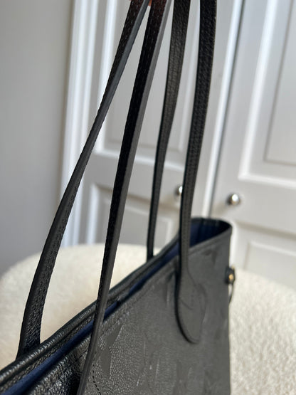 Louis Vuitton Neverfull MM Black Empreinte (RRP £2,010)
