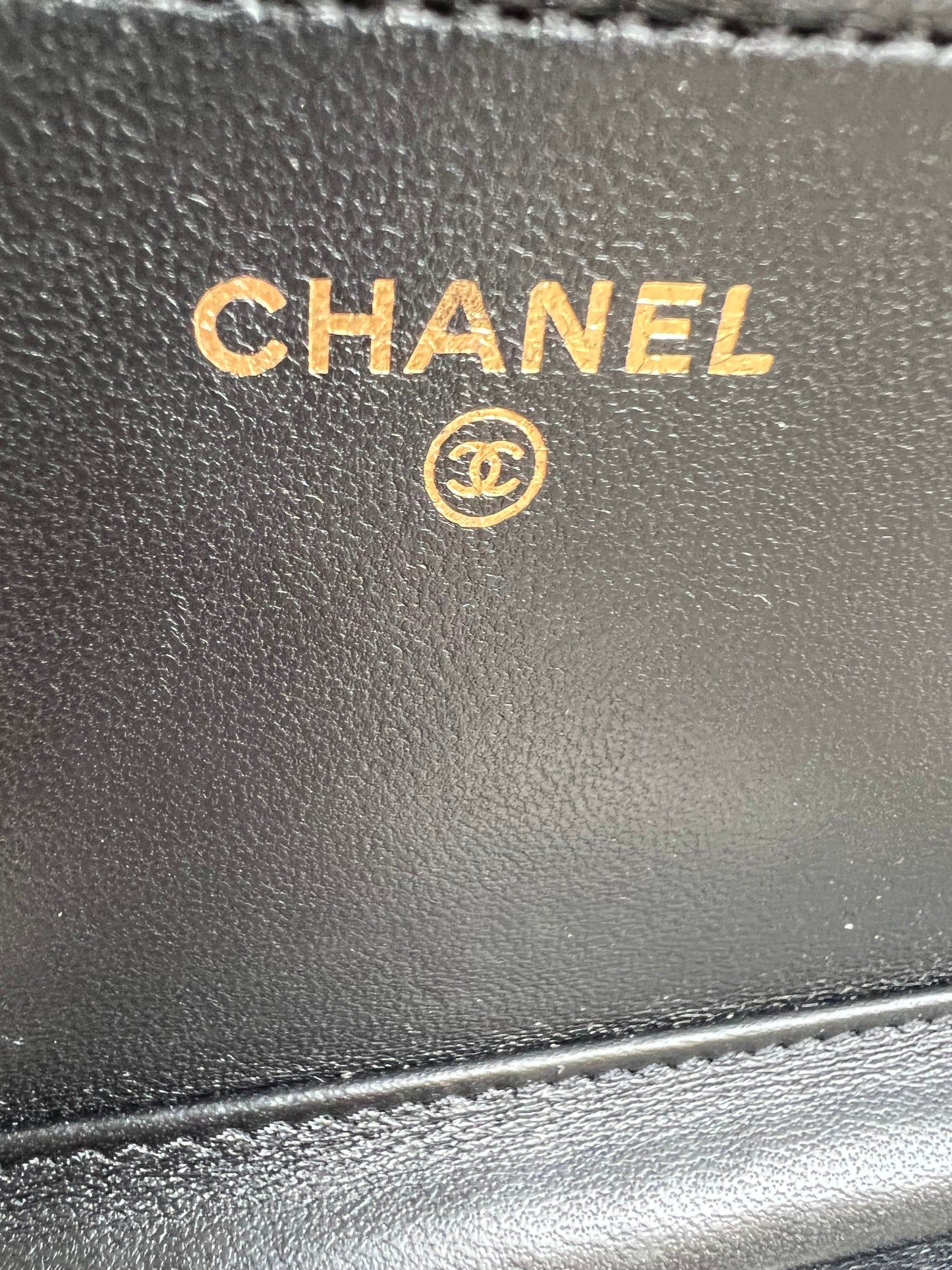 Chanel Wallet on Chain in Black Lambskin Gold Hardware (RRP £2,930)