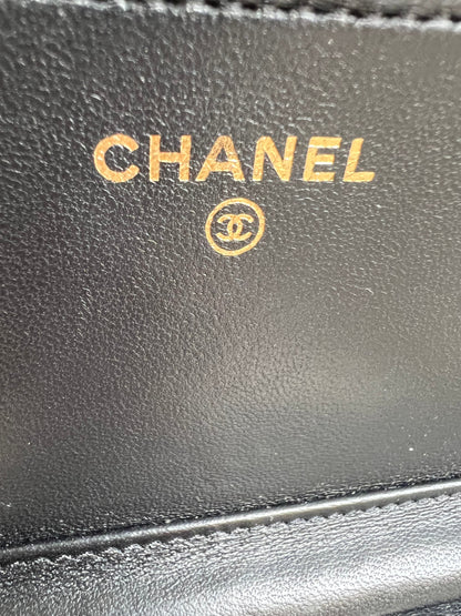 Chanel Wallet on Chain in Black Lambskin Gold Hardware (RRP £2,930)