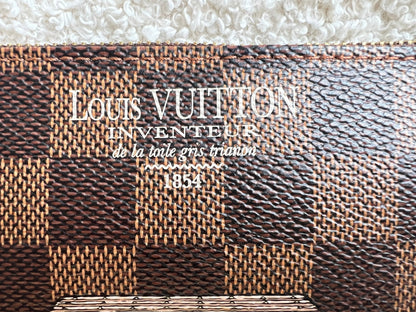 Louis Vuitton Limited Edition Trunks and Locks Mini Pochette Accessoires in Damier Ebene