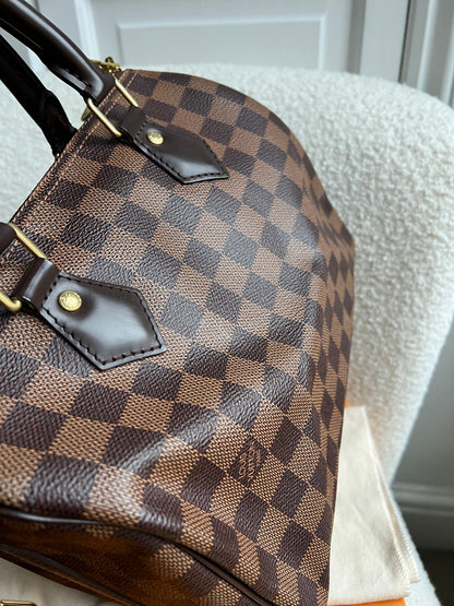 Louis Vuitton Speedy 25 Bandouliere Damier Ebene (RRP £1,440)