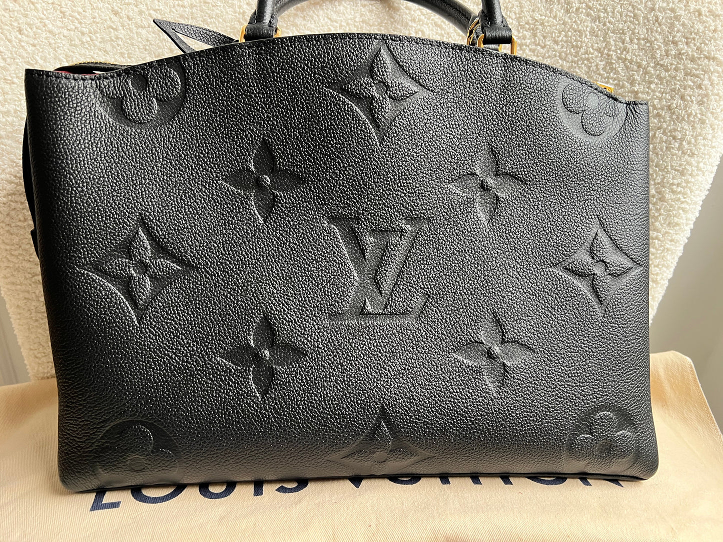 Louis Vuitton Petit Palais Black Empreinte (RRP £2,350)