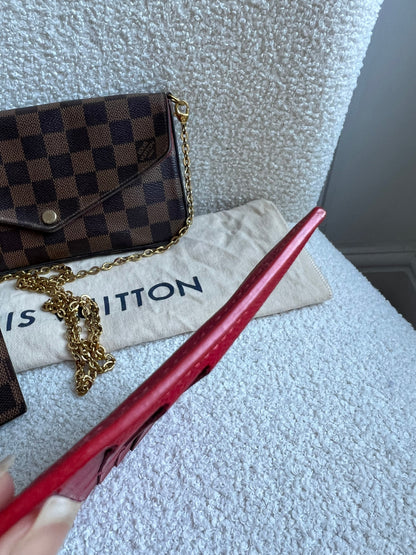 Louis Vuitton Felicie Pochette Damier Ebene (RRP £1090)