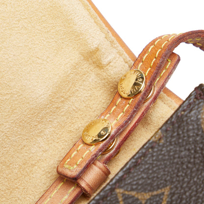 Brown Louis Vuitton Monogram Pochette Twin GM Crossbody Bag