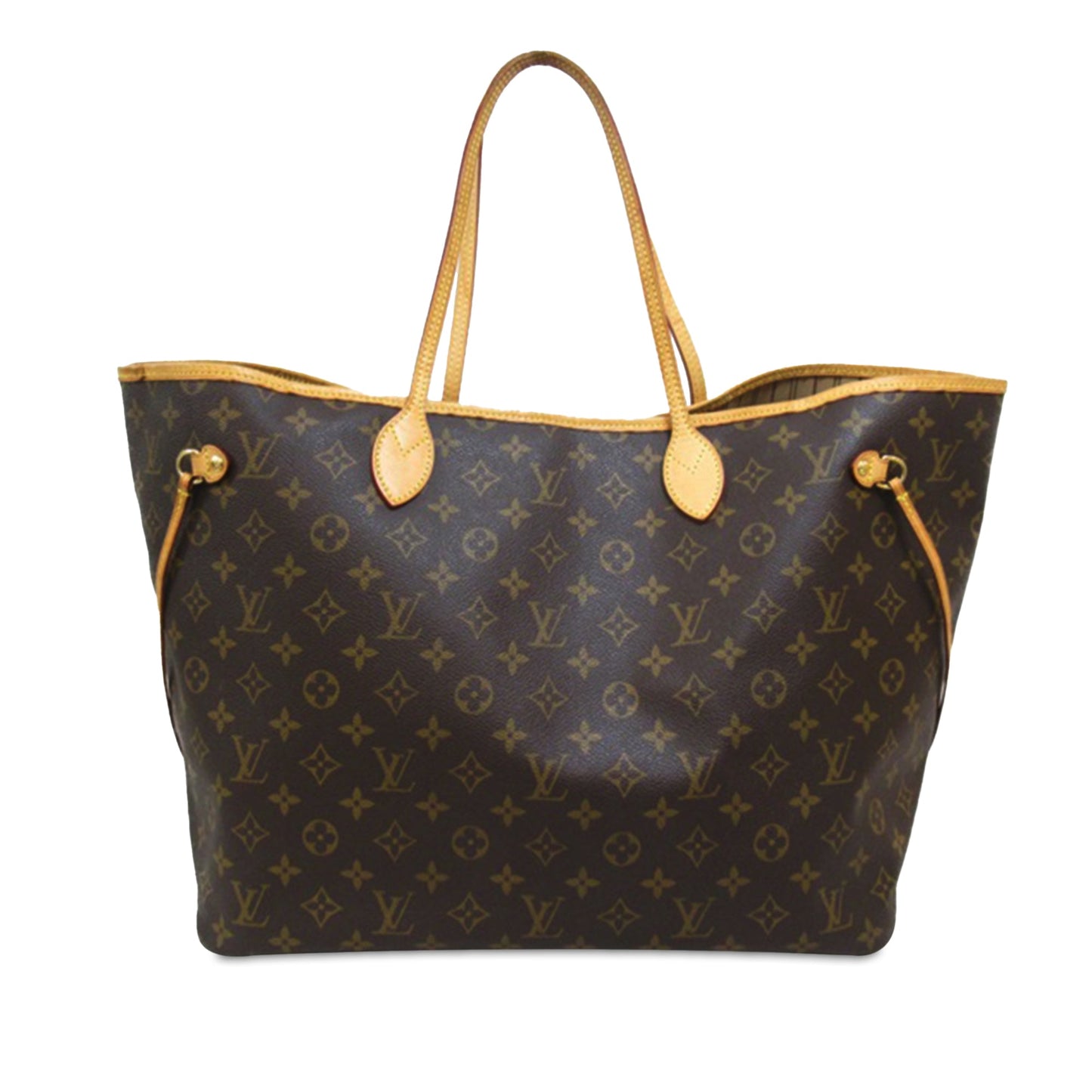 Brown Louis Vuitton Monogram Neverfull GM Tote Bag