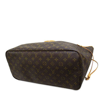 Brown Louis Vuitton Monogram Neverfull GM Tote Bag