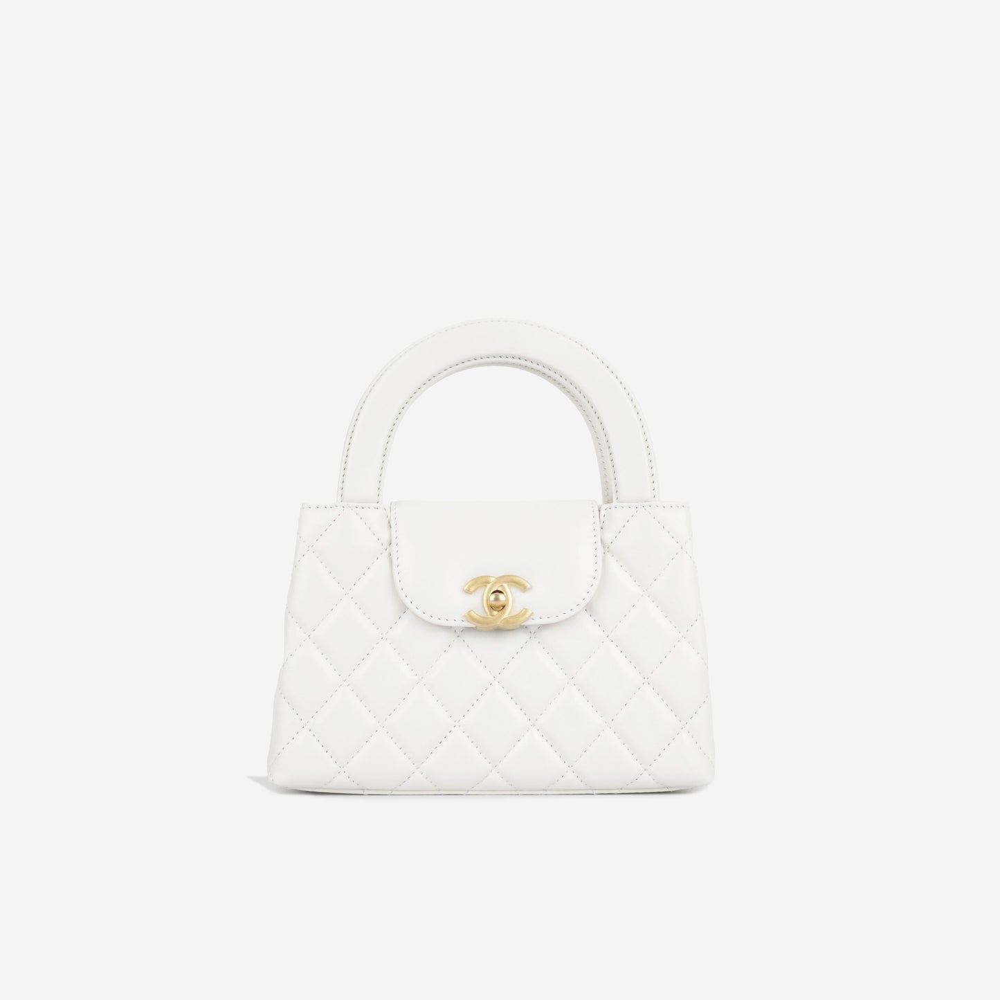 Chanel Kelly Lambskin Black Shoulder Bag Style 8
