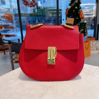 Chloe Drew Crossbody Bag Leather