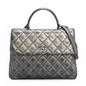 Chanel Trendy CC Bag, Metallic Gray Leather