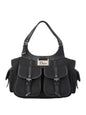 Dior Black Canvas Pocket Bag.