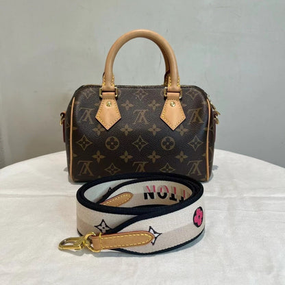 Louis Vuitton Speedy 20 Bandouliere Bag Monogram Canvas