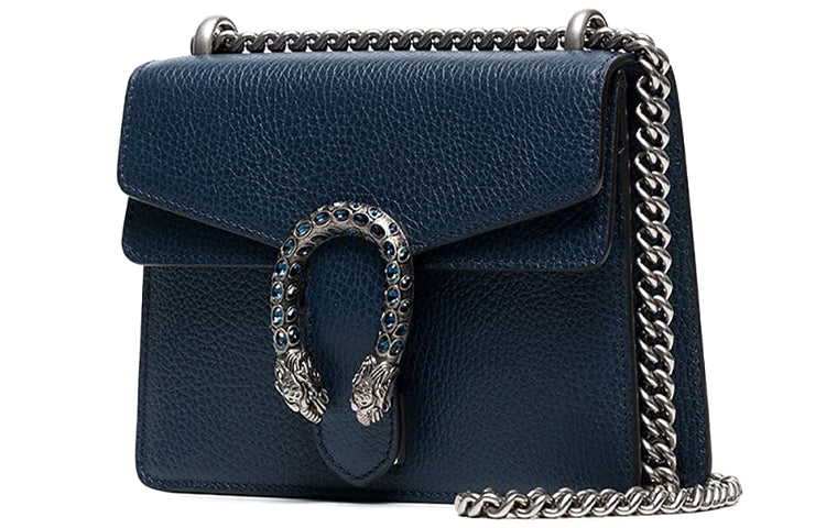 MLB Gucci Dionysus Chain Crossbody Bag Single Shoulder Bag Blue 421970-CAOGN-8205