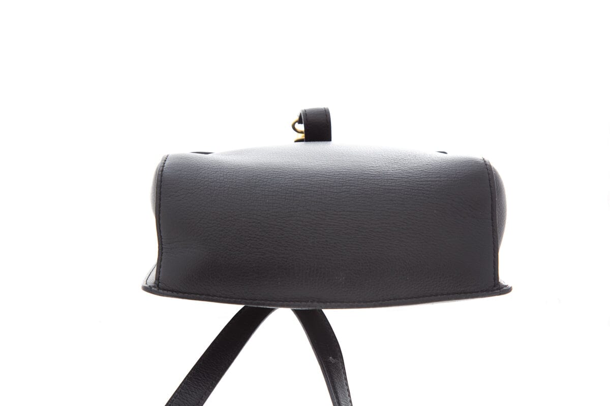 Delvaux Black Leather Crossbody