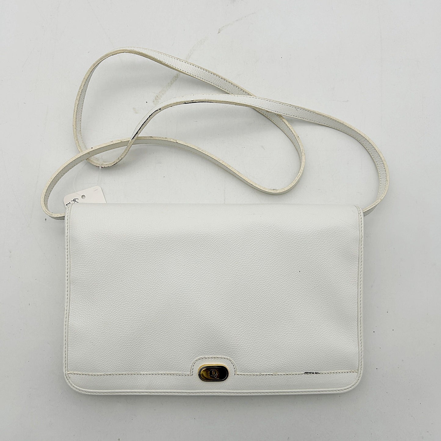 Christian Dior Honeycomb Leather 2Way Shoulder Bag Di1310Bb