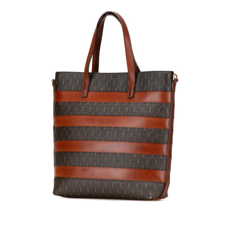 Saint Laurent Le Monogram Toy Shopping Pvc 2Way Bag