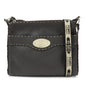 FENDI Selleria Leather Shoulder Bag Crossbody Bag Brown 8BT092