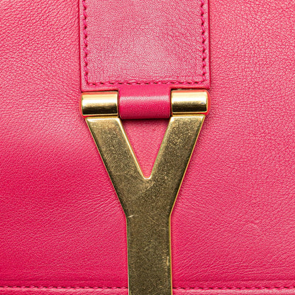 Saint Laurent Leather Red Shoulder Bag Style 15