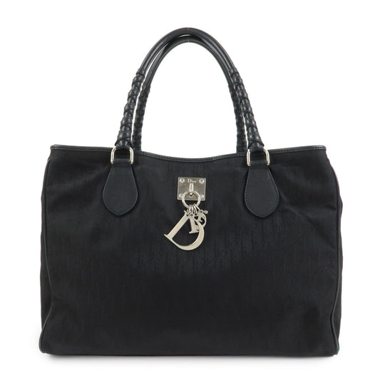 Christian Dior Trotter Nylon Canvas Leather Lovely Shoulder Bag