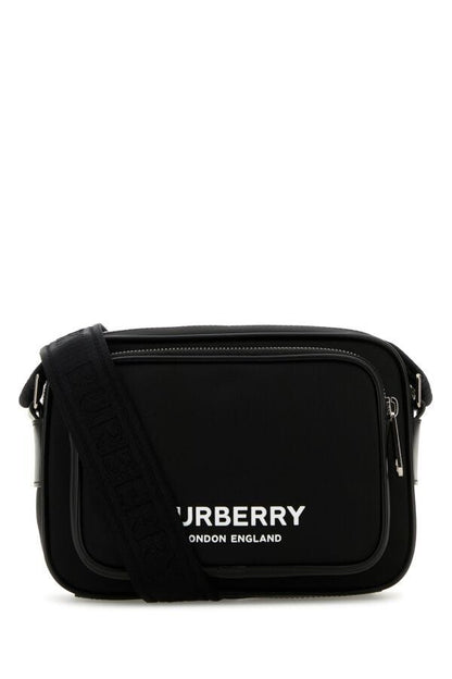 Burberry Man Black Econyl Paddy Crossbody Bag