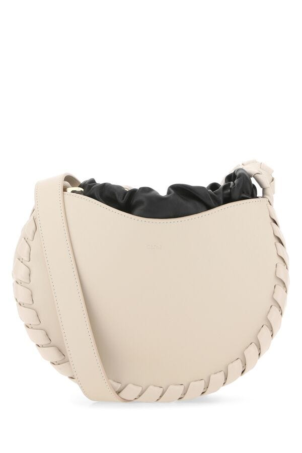 Chloe Woman Powder Pink Leather Small Mate Crossbody Bag