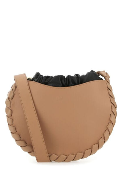 Chloe Woman Biscuit Leather Small Mate Crossbody Bag