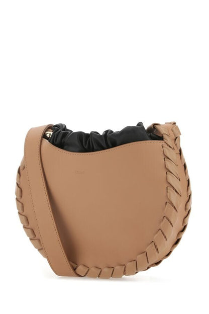 Chloe Woman Biscuit Leather Small Mate Crossbody Bag