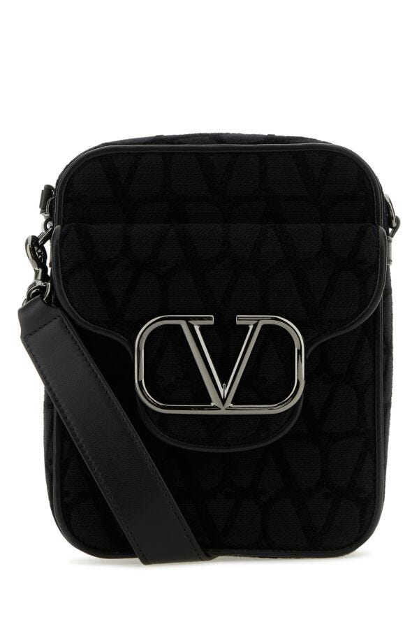 Valentino Garavani Man Toile Iconographe Locã² Crossbody Bag