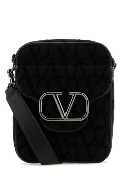 Valentino Garavani Man Toile Iconographe Locã² Crossbody Bag