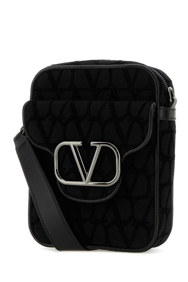 Valentino Garavani Man Toile Iconographe Locã² Crossbody Bag