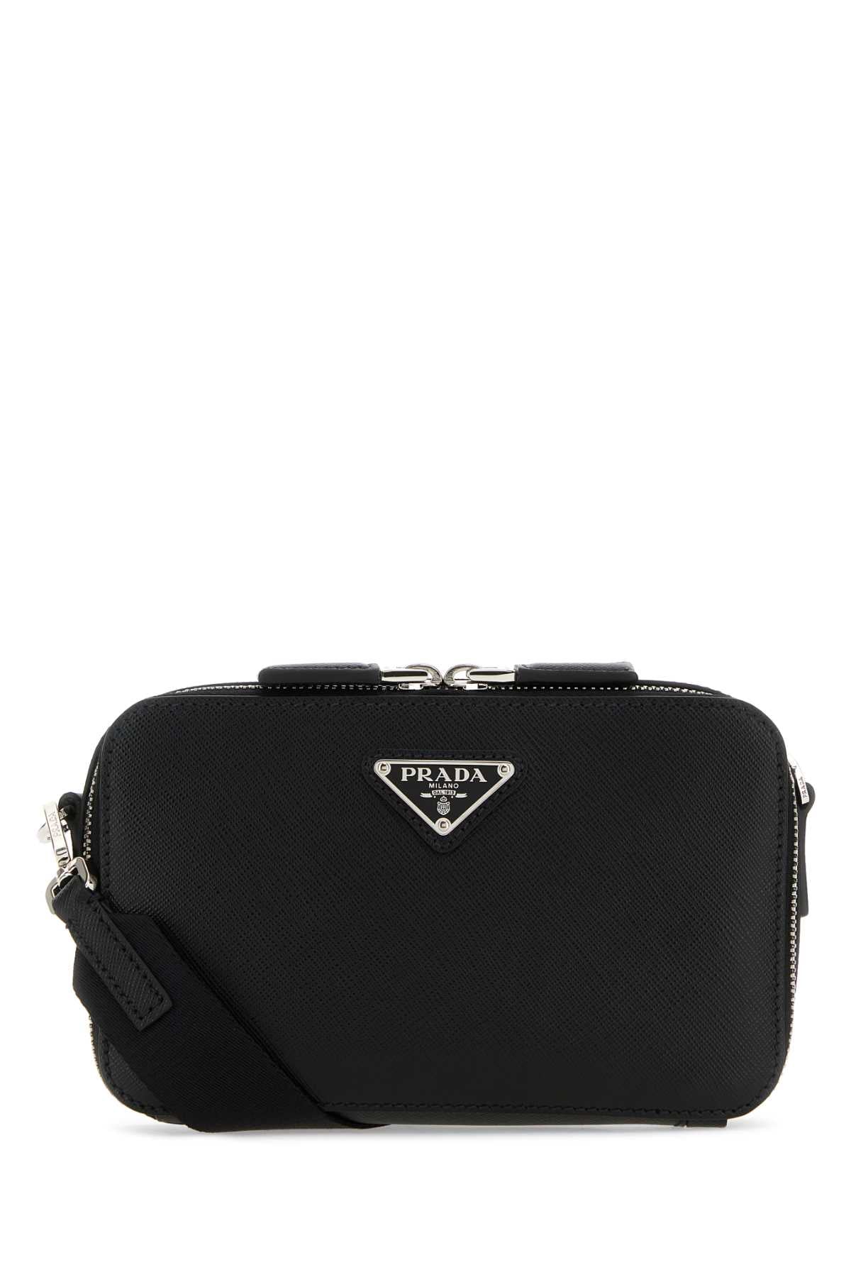 PRADA Mini Leather Crossbody Handbag
