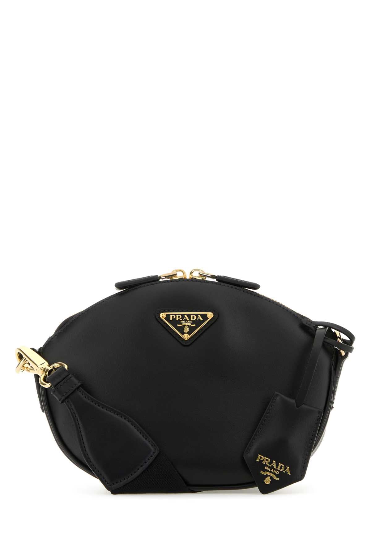PRADA Mini Leather Crossbody Handbag