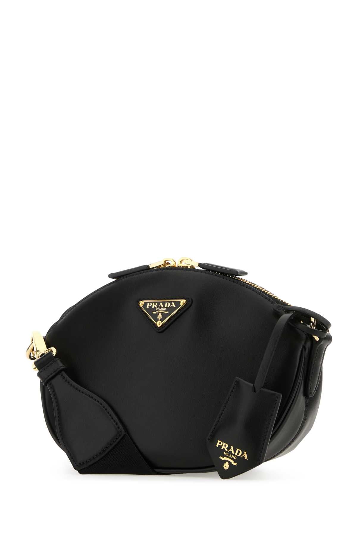 PRADA Mini Leather Crossbody Handbag