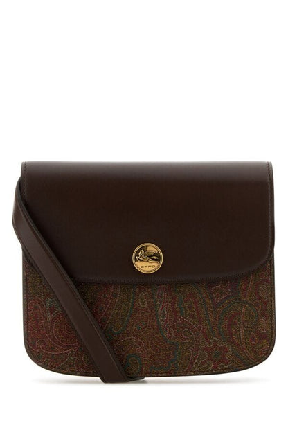 Etro Woman Printed Canvas Essential S Crossbody Bag
