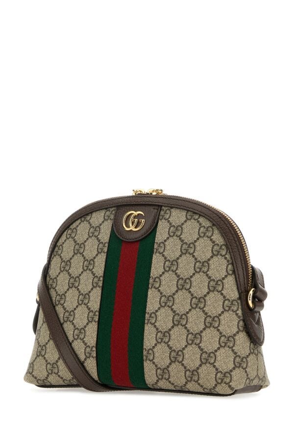 Gucci Woman Gg Supreme Fabric Small Ophidia Crossbody Bag