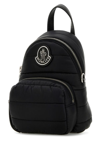 Moncler Woman Black Nylon Kilia Crossbody Bag