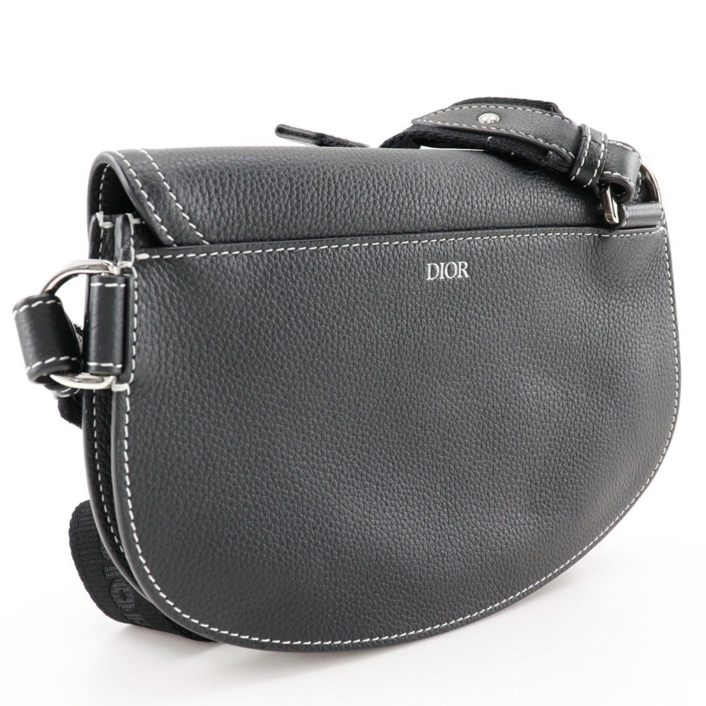 Christian Dior Black Leather Sling Bag Style 2