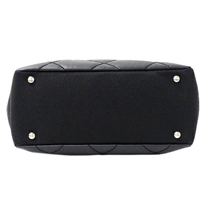 Chanel Bag Paris Biarritz Women's Tote Coated Canvas Black