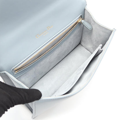 Christian Dior Blue Leather Shoulder Bag Style 3