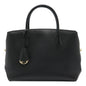 Christian Dior Black Leather Handbag Tote Bag Style 7