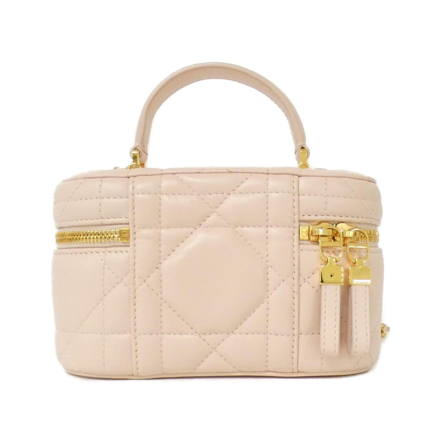 Christian Dior Pink Leather Handbag Leather