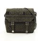 Christian Dior Khaki Canvas Shoulder Bag